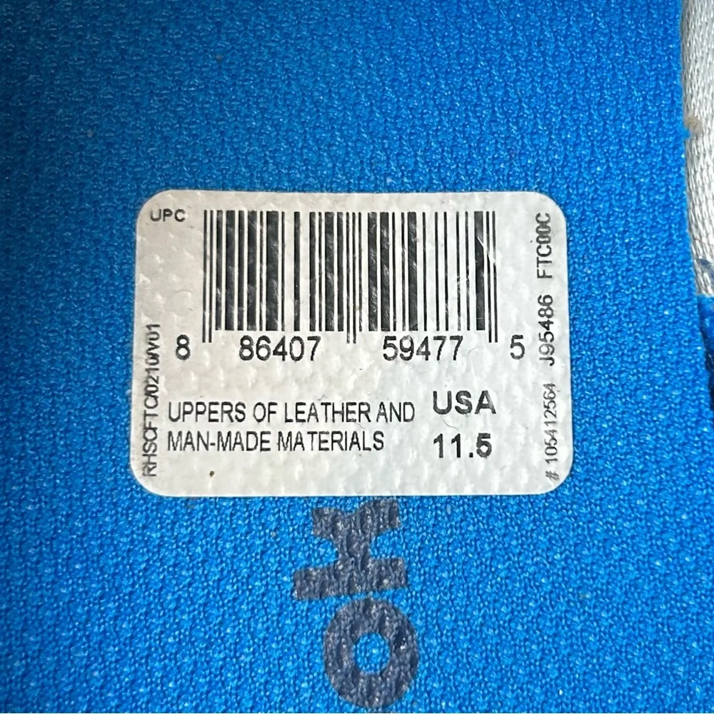 Reebok Royal Alpine Mens Sneakers Blue Suede Nylon Low Top J95486 Size 11.5 - Picture 6 of 7